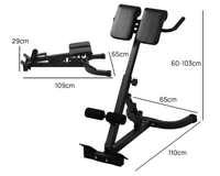 Thumbnail for Roman Chair Adjustable Roman Chair Hyperextension Bench