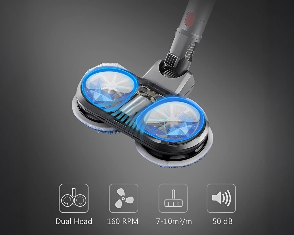 Mopping & Vac attachment for Dyson V7, V8, V10, V11, V15 & Gen5detect & Outsize