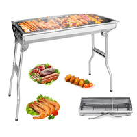 Thumbnail for Charcoal BBQ grill placed on backyard patio