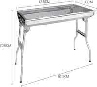 Thumbnail for Stainless steel Charcoal BBQ Grill