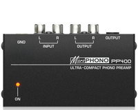 Thumbnail for Behringer Micro Phono PP400 Ultra-Compact Phono Preamp