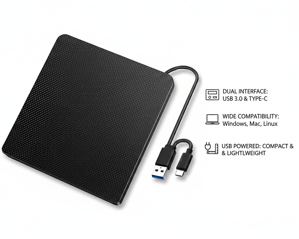 External DVD Drive CD/DVD Writer