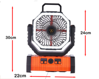 Thumbnail for Camping Fan Desk Fan LED Lantern