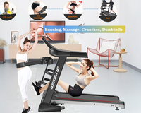 Thumbnail for Folding Treadmill Mechanical Treadmill Walking Machine