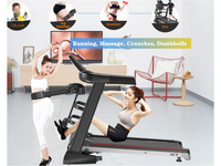 Thumbnail for Folding Treadmill Mechanical Treadmill Walking Machine