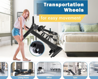 Thumbnail for Folding Treadmill Mechanical Treadmill Walking Machine
