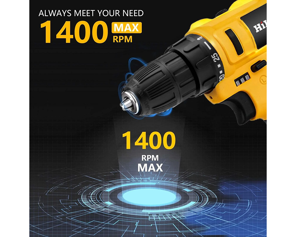 Cordless Drill With Battery