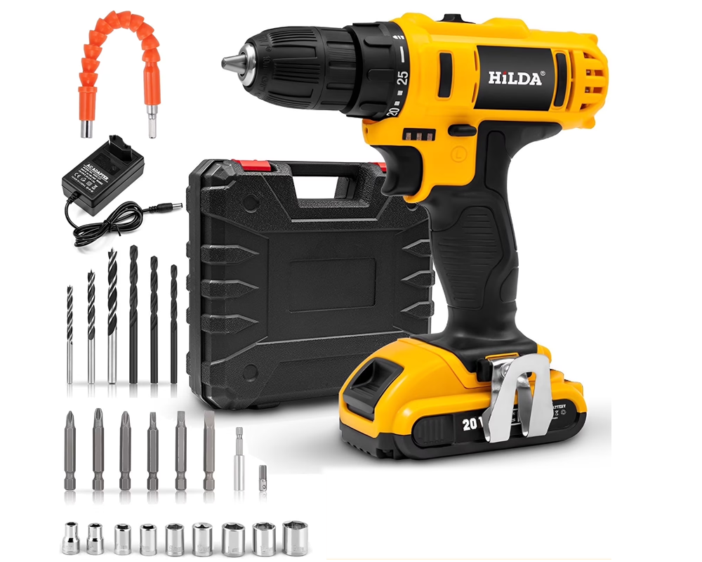 Cordless Drill With Battery
