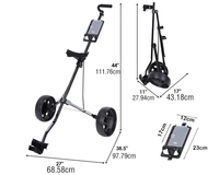 Thumbnail for Golf Club Buggy Trolley Cart