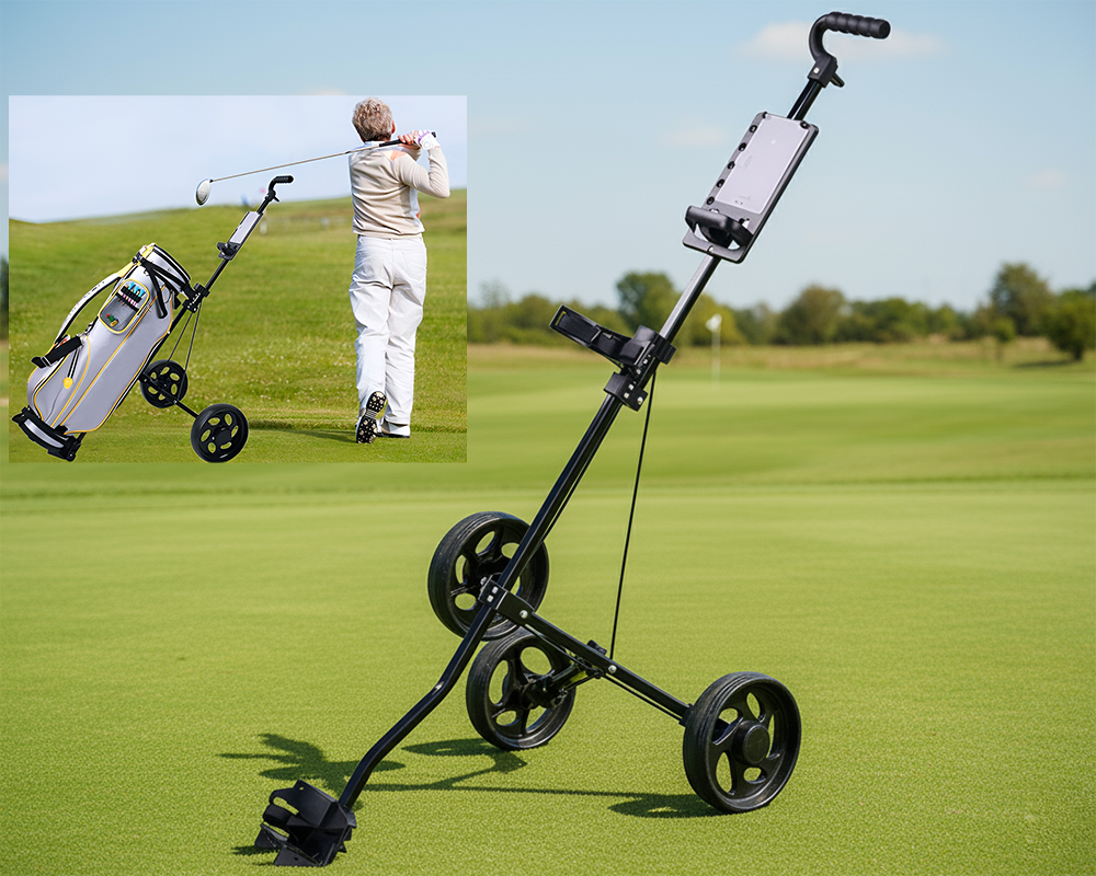 Golf Club Buggy Trolley Cart