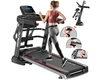 Thumbnail for Folding Treadmill Mechanical Treadmill Walking Machine