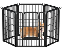 Thumbnail for Pet Playpen Foldable Dog Play pen