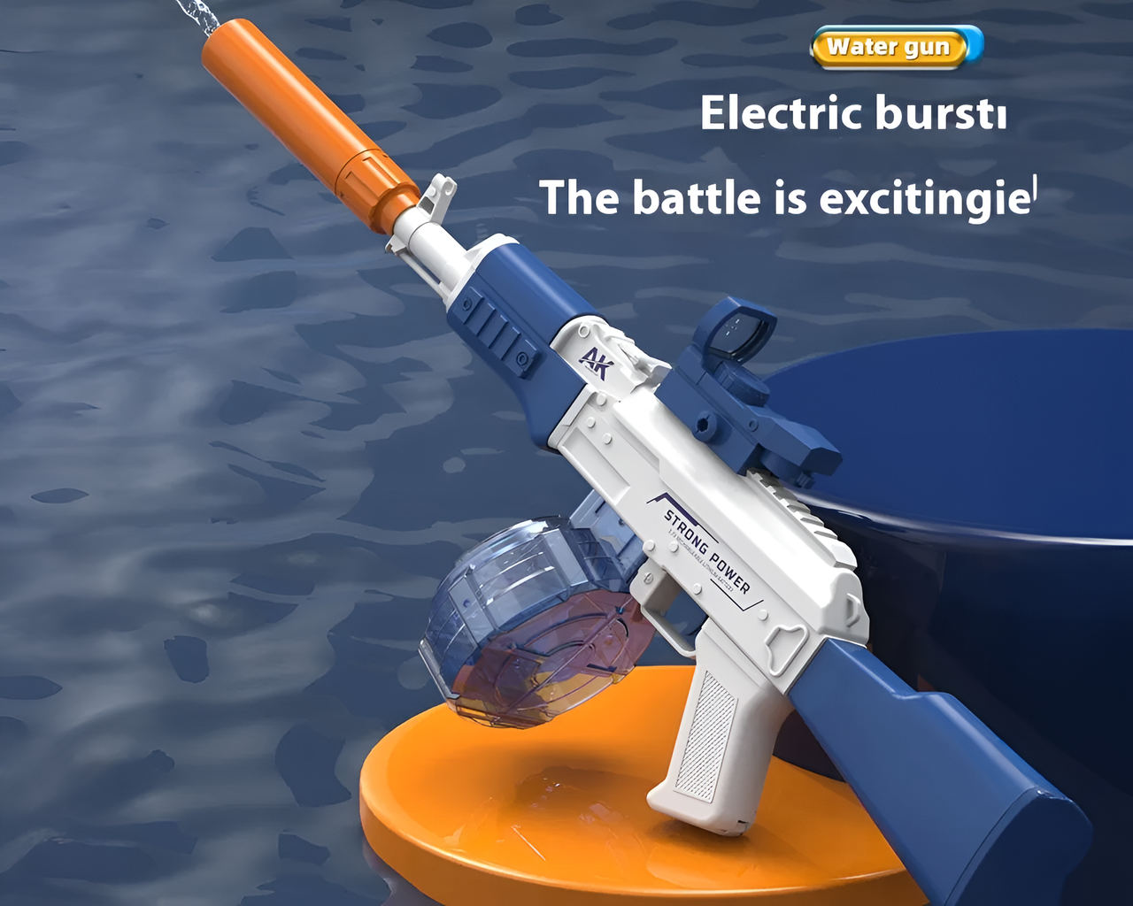 Electric Water Blaster – Automatic Splash Launcher for Adults