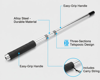 Thumbnail for Multifunctional Telescopic Sticks Retractable Outdoor Tools