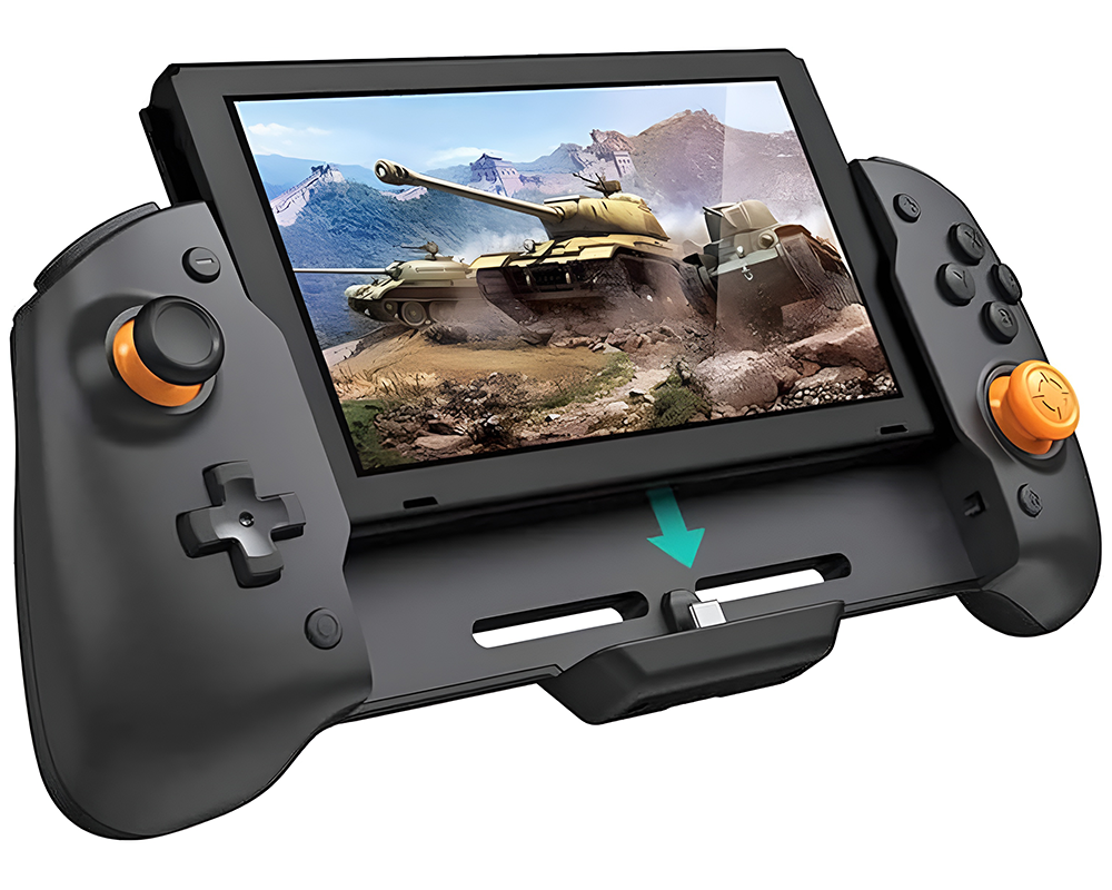 Gaming controller with manual