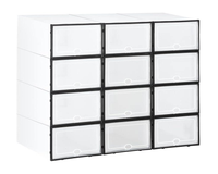 Thumbnail for Shoe Storage Box Drawer Rack Cabinet