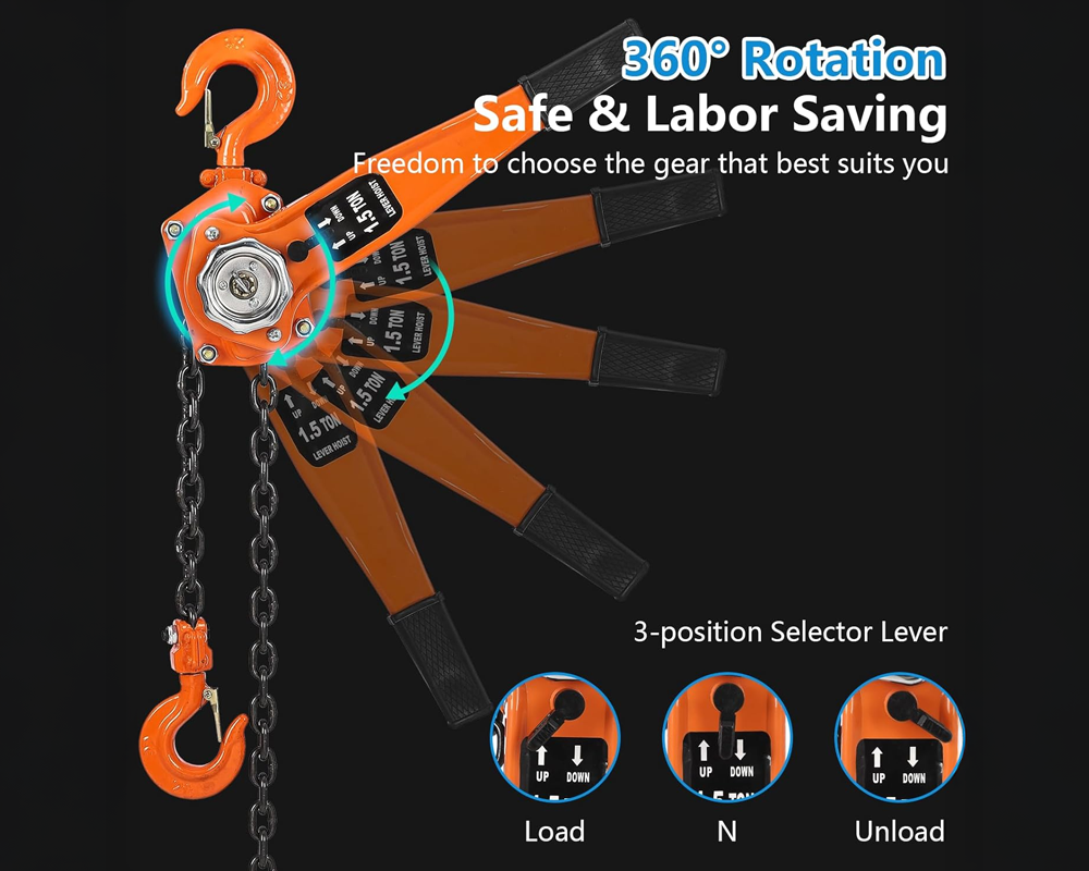 Lever Block Chain Hoist
