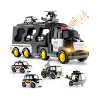 Thumbnail for 5-in-1 Police Trucks Toy Set