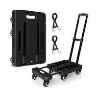 Thumbnail for Folding Trolley Hand Truck Push Luggage Cart