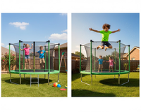 Thumbnail for Recreational 10FT Round Trampoline – Outdoor Fun for Kids