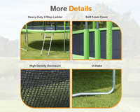 Thumbnail for Recreational 10FT Round Trampoline – Outdoor Fun for Kids