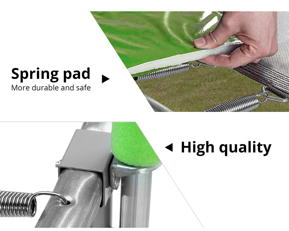 Recreational 10FT Round Trampoline – Outdoor Fun for Kids