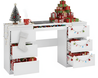 Thumbnail for Office Desk Dressing Table With 6 Drawers