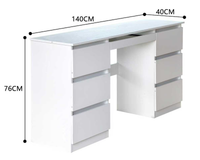 Thumbnail for Office Desk/Dressing Table With 6 Drawers