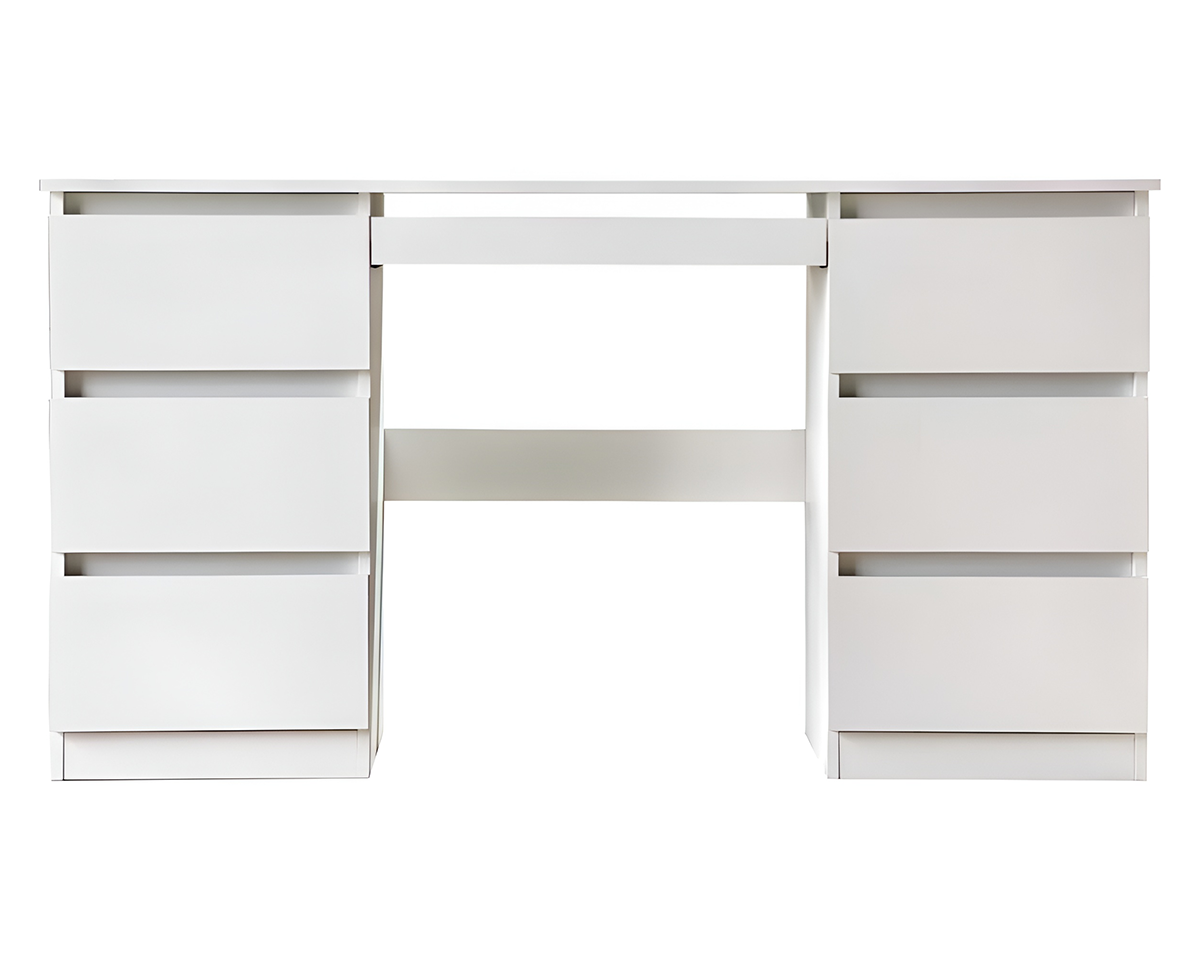 Office Desk/Dressing Table With 6 Drawers