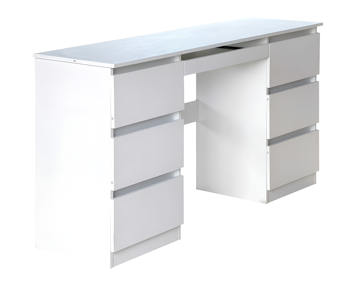 Office Desk/Dressing Table With 6 Drawers