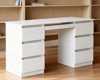 Thumbnail for Office Desk/Dressing Table With 6 Drawers