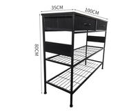 Thumbnail for Console Table with 2 Drawers