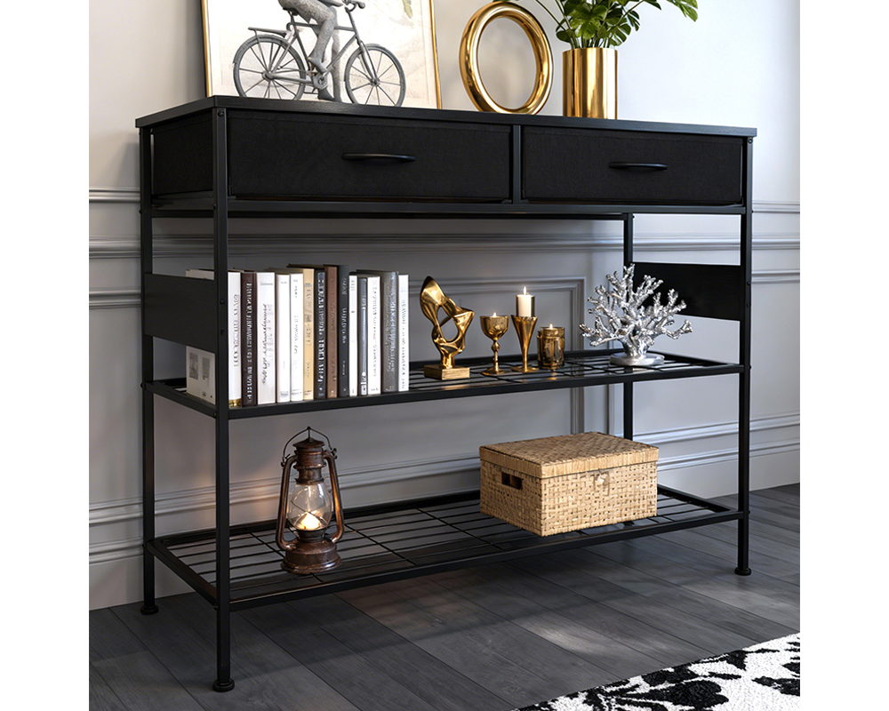 Console Table with 2 Drawers