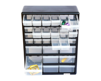 Thumbnail for Storage cabinet drawers labelled for easy organisation