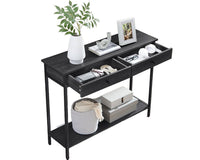Thumbnail for Console table with stable steel frame