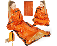 Thumbnail for Emergency sleeping bag in outdoor survival kit