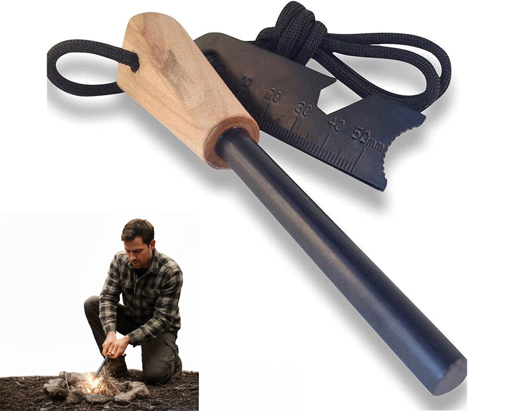 Bushcraft fire starter tool