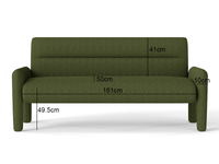 Thumbnail for Hunter Green 3 Piece Sofa Set