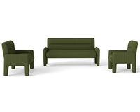Thumbnail for Hunter Green 3 Piece Sofa Set