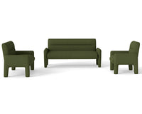 Thumbnail for Dubai Hunter Modern 3 Seater Sofa Green