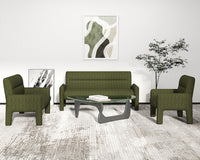 Thumbnail for Hunter Green 3 Piece Sofa Set