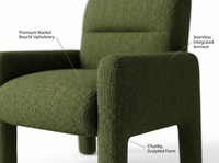 Thumbnail for Dubai Hunter Green Single Seater Sofa