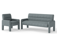 Thumbnail for 3 Piece Sofa Set – Dubai Sky Blue