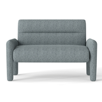 Thumbnail for Modern 2 Seater Sofa Dubai Sky Blue