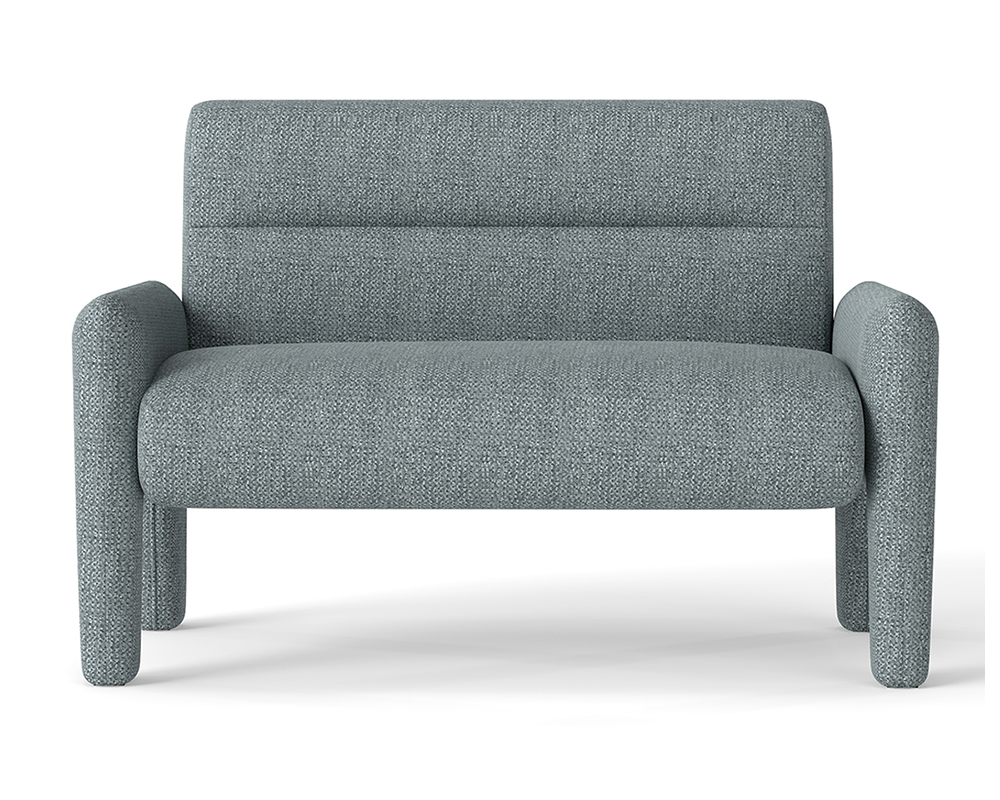 Modern 2 Seater Sofa Dubai Sky Blue