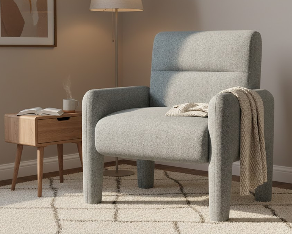 3 Piece Sofa Set – Dubai Sky Blue