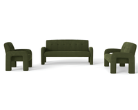 Thumbnail for Sofa Milan Hunter Green 3 Seater