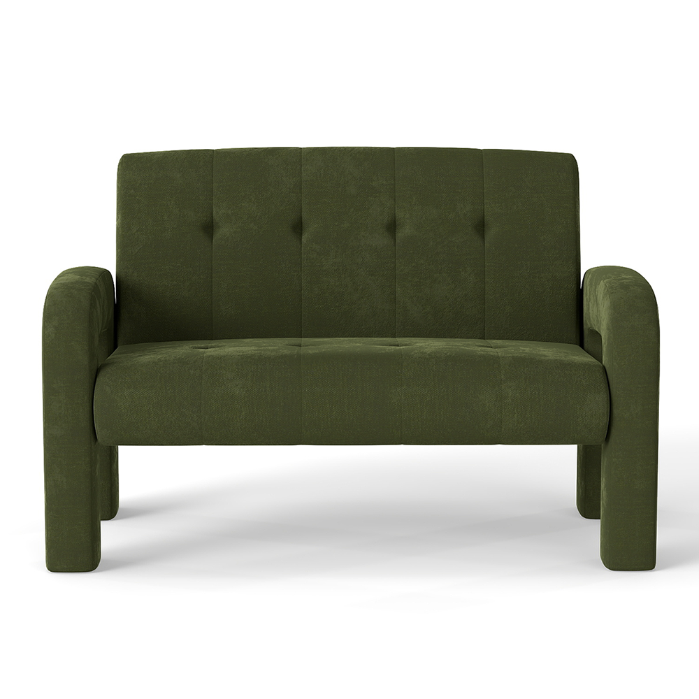 Milan Hunter Green 2 Seater Sofa