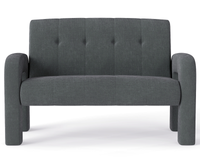 Thumbnail for Modern 2 Seater Sofa Milan Charcoal