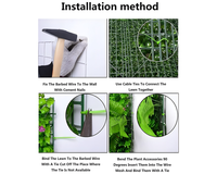 Thumbnail for Artificial Green Plant Wall Pane